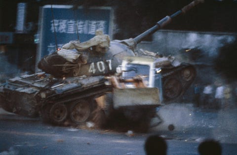 Tiananmen Square Massacre: Photos Show Pro-Democracy Demonstrators ...