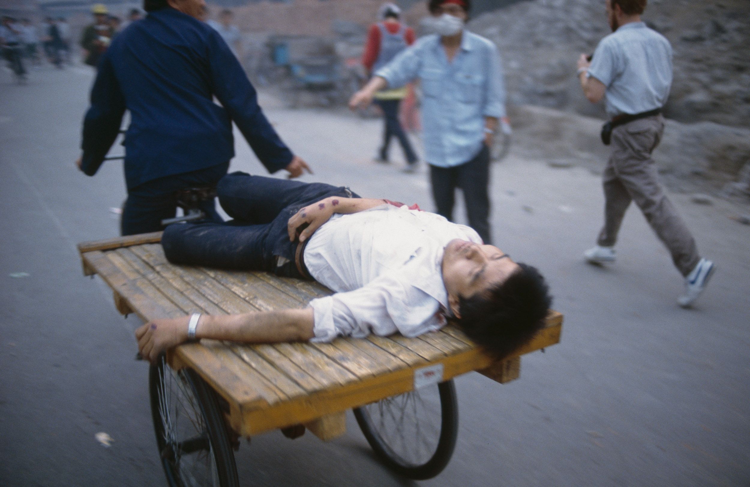 Tiananmen Square Massacre: Photos Show Pro-Democracy Demonstrators ...