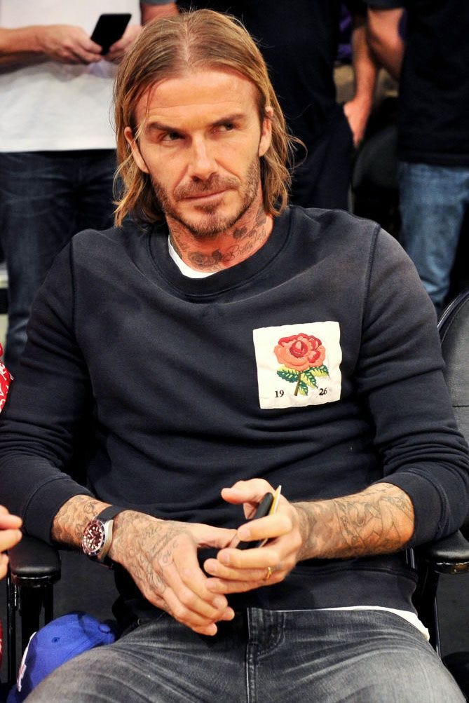 david beckham shirt style