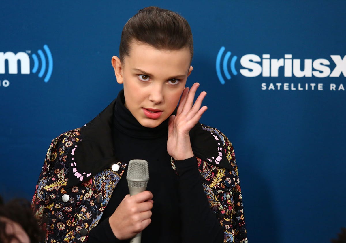 Millie Bobby Brown's First Kiss Ever Was With 'Stranger Things' Co-star