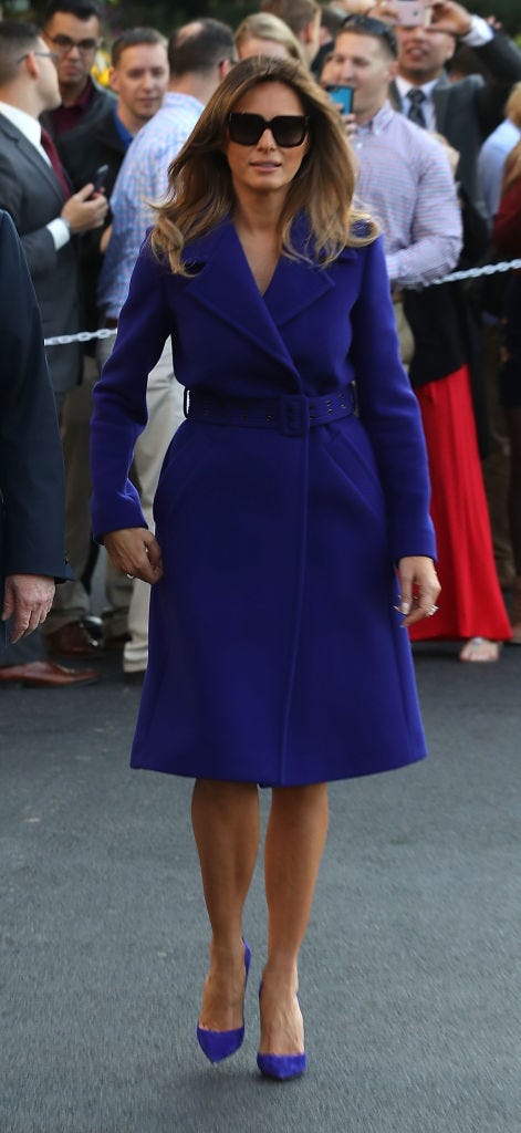 Melania Trump Style As First Lady Photos Of Fashion Melania Trump