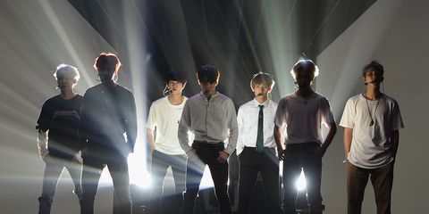 K-Pop Superstars BTS Perform At American Music Awards