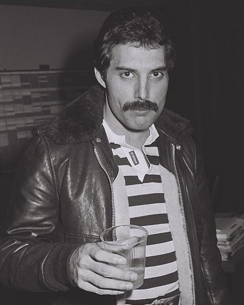 freddie mercury moustache style
