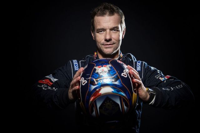 french driver sebastien loeb poses during a photo session in paris on december 7, 2017  afp photo  franck fife        photo credit should read franck fifeafp via getty images