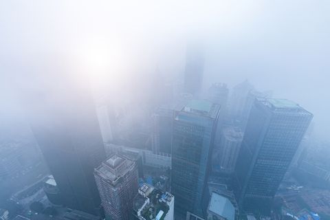 Chongqing fog china
