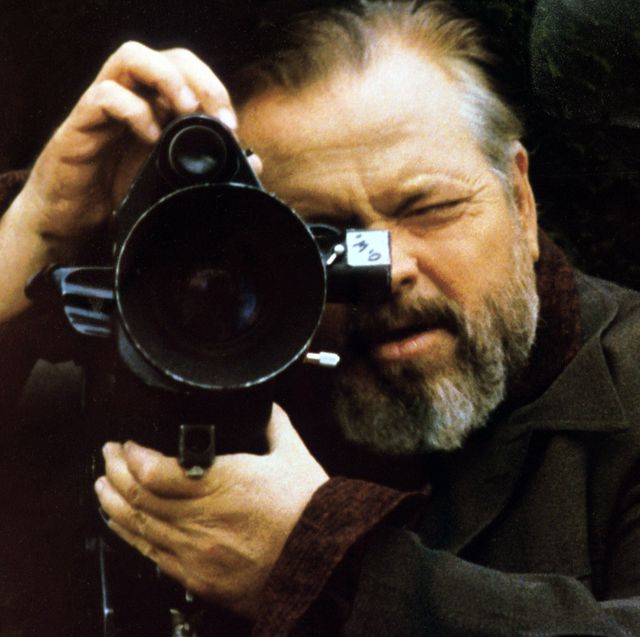unspecified     orson welles on the set of verites et mensonges f for fake or truths and lies, 1973 photo by apicgetty images