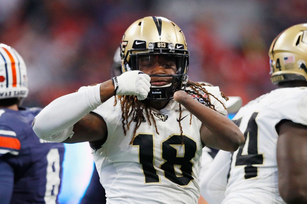 One-Handed Linebacker Shaquem Griffin Turns Heads at NFL Combine