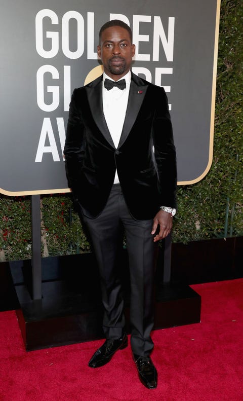 Golden Globes Red Carpet- Time's Up Style