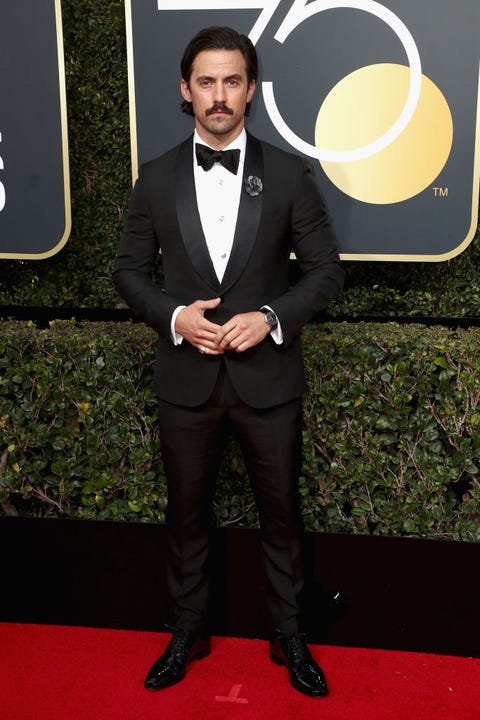 Golden Globes Red Carpet- Time's Up Style