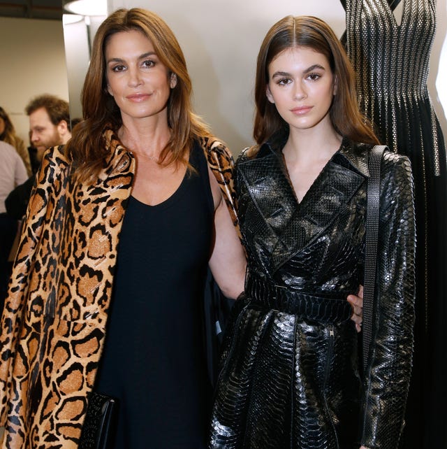 Cindy Crawford en Kaia Gerber Cindy Crawford en Kaia Gerber