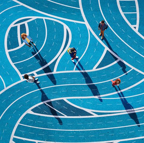 Line, Pattern, Track and field athletics, Sport venue, Parallel, Athletics, Circle, 