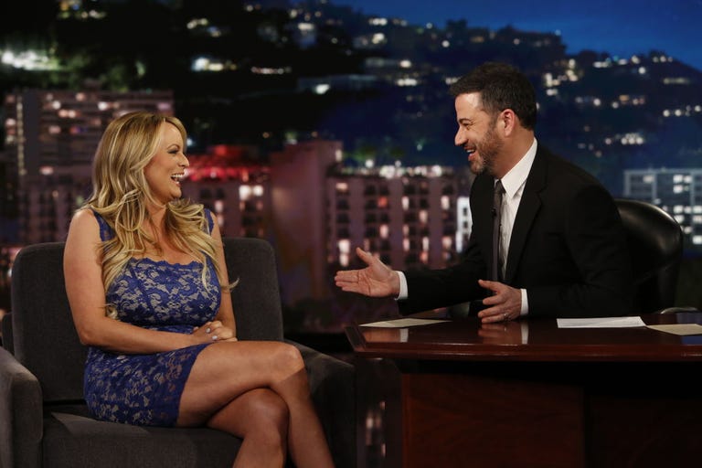 See Stormy Daniels On Jimmy Kimmel Live Porn Star Interview Video 1114