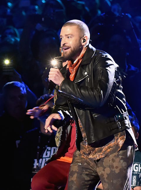 Justin Timberlake Wore a Camo Suit to the Super Bowl Halftime Show, and ...