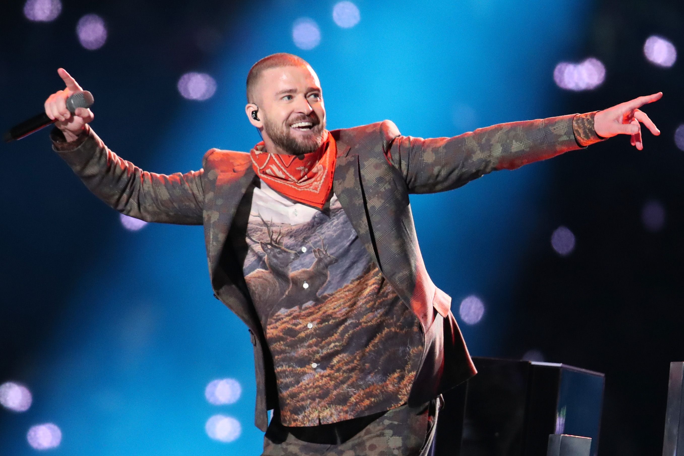 Justin Timberlake Super Bowl 2018 Halftime Show Justin