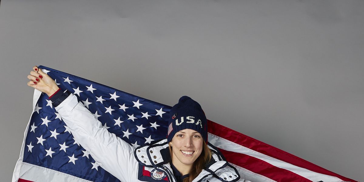 Team Usa Picks Luge Star Erin Hamlin As Olympic Flag