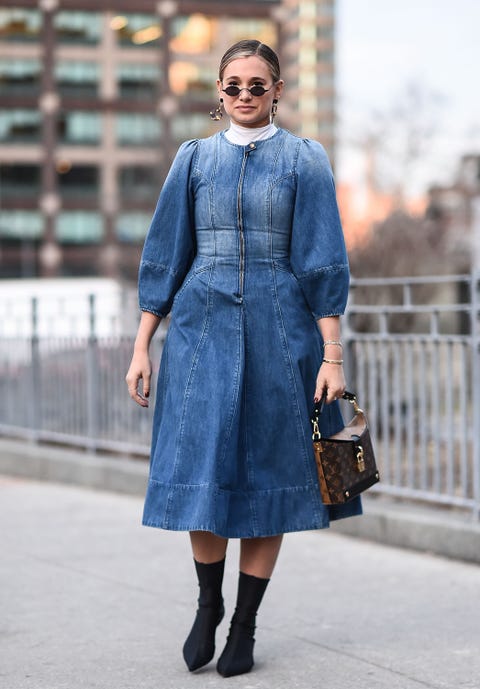 El vestido vaquero: microtendencia 2020-Looks vestido vaquero El vestido vaquero: microtendencia 2020-Looks vestido vaquero