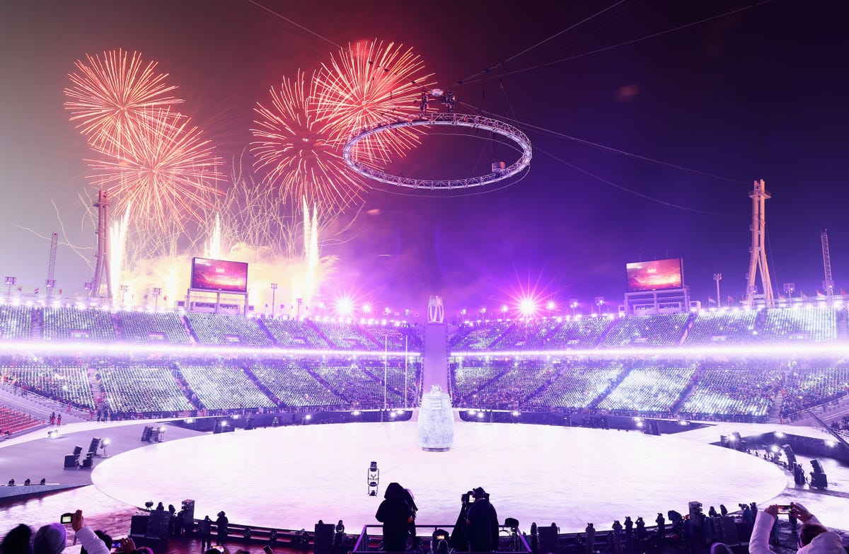 Beautiful Photos From the 2018 Winter Olympics Opening Ceremony - 2018 ...