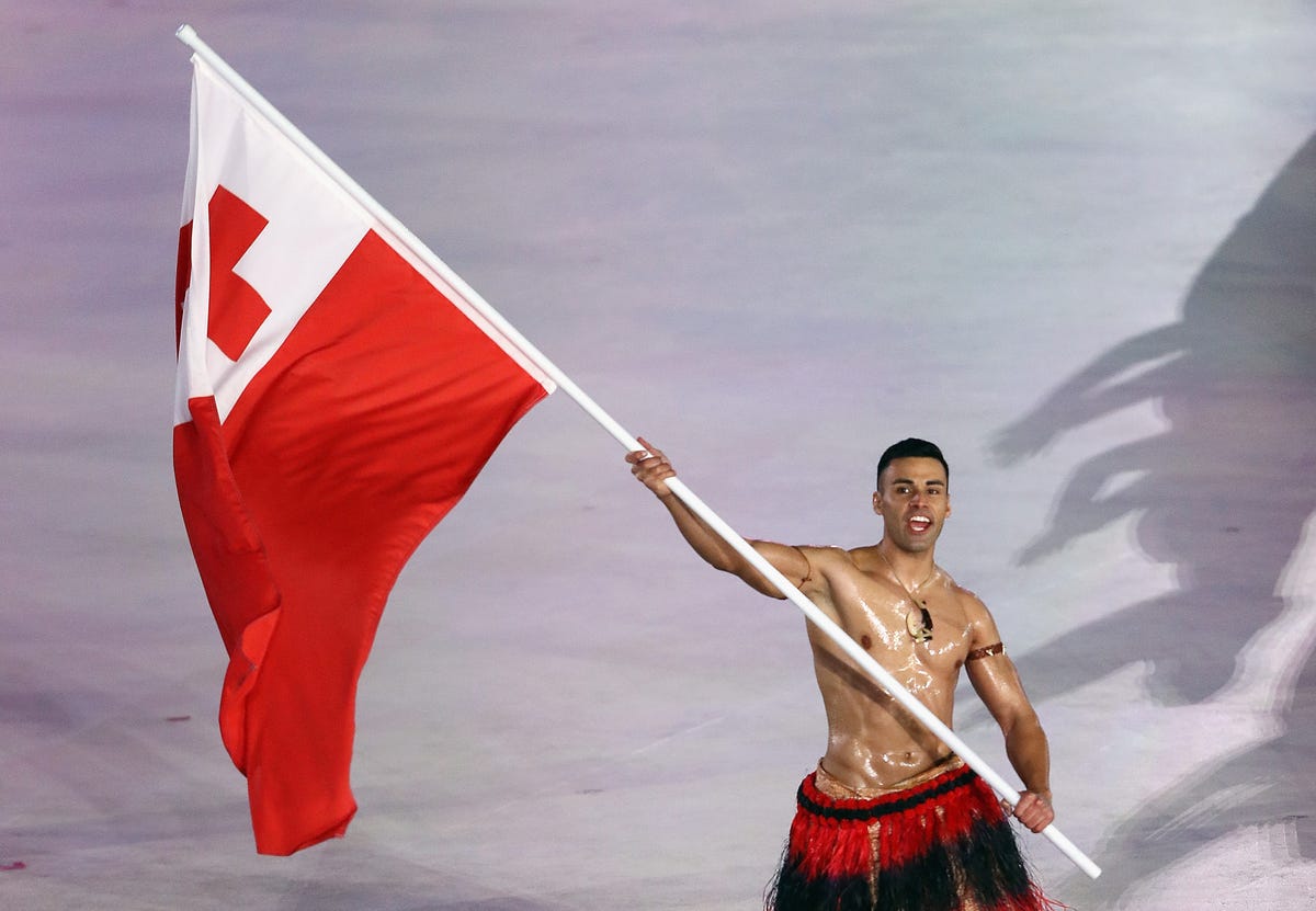 Pita Taufatofua Interview — Who is Shirtless Tonga Flag Bearer Dating?
