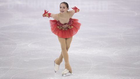 Ice skating, Skating, Figure skating, Ballet tutu, Recreation, Ice dancing, Figure skate, Dancer, Dress, Footwear, 