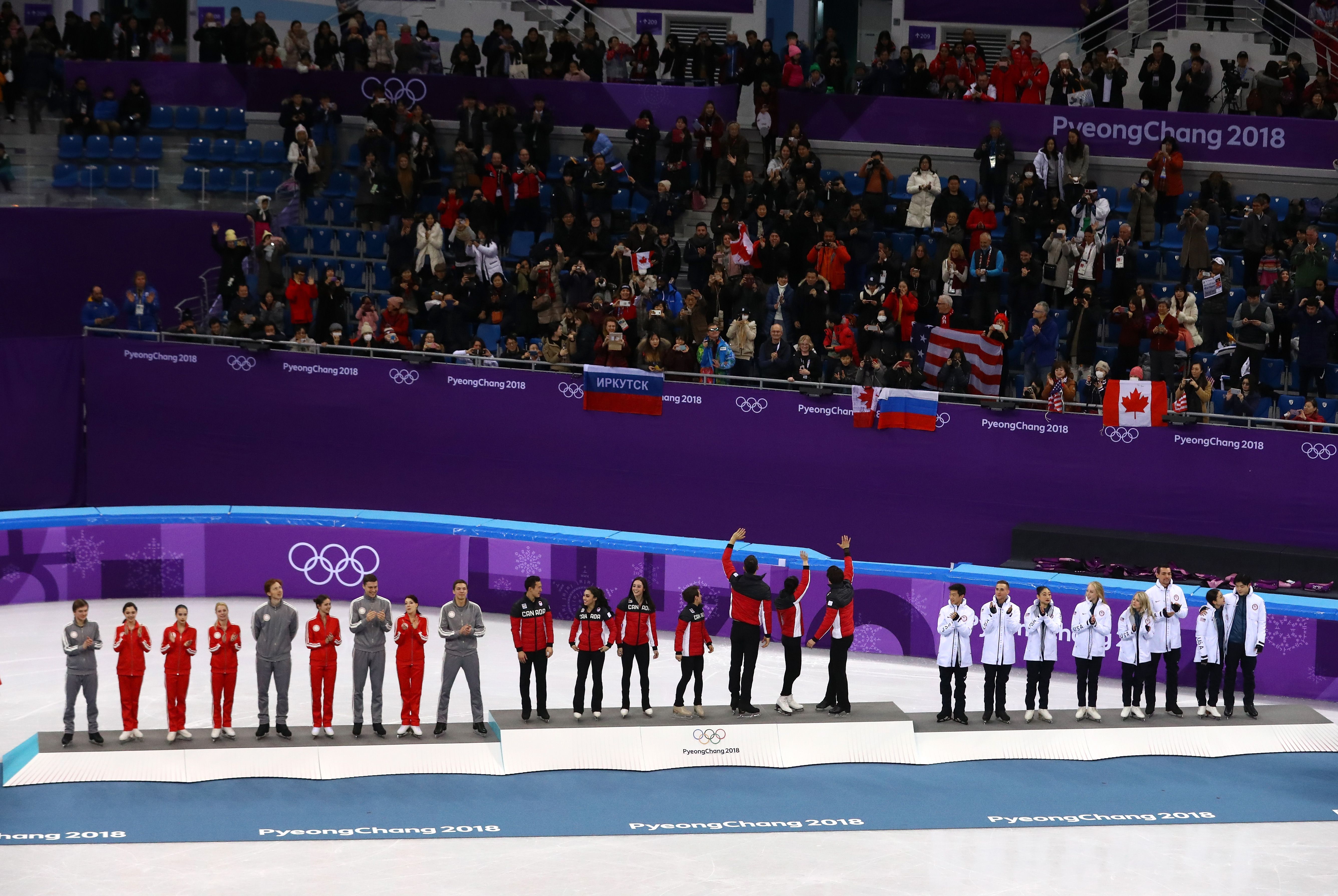 Team USA Wins Figure Skating Team Event Bronze Medal