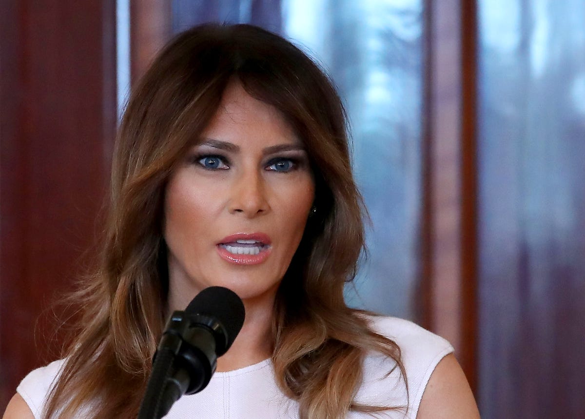 Melania Trump Calls on Parents to Encourage 