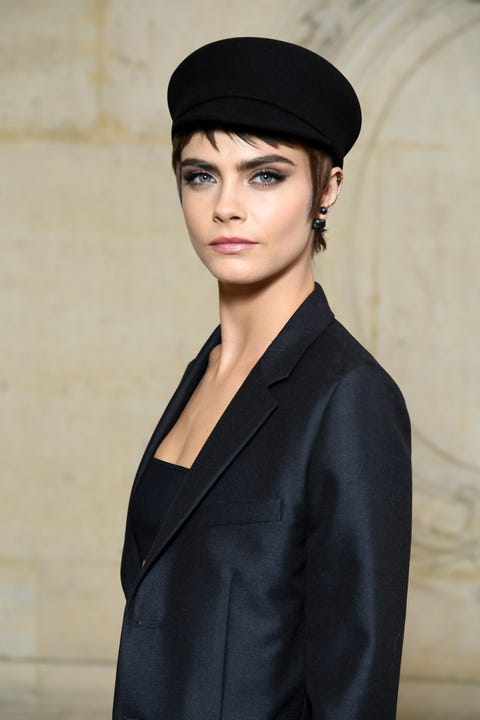 Cara Delevingne S Jet Black Hair Will Make You Want To Turn To The