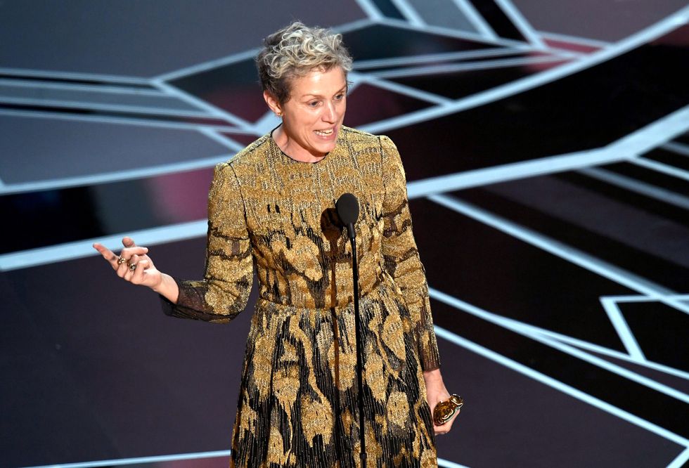 Watch Frances McDormand's Tremendous Best Actress Speech