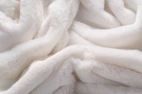 White Manufactured Fur