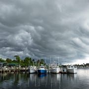 Storm clouds over Manatee Pocket marina. storm clouds over manatee pocket marina photo by jeffrey greenberguniversal images group via getty images