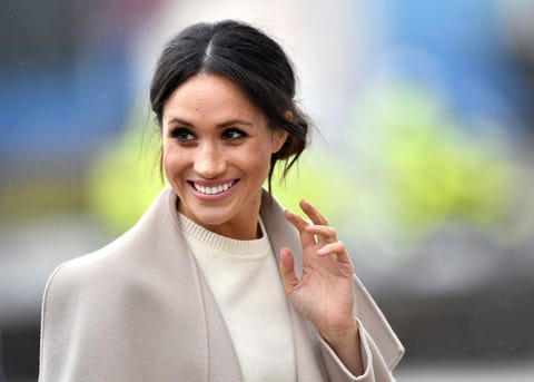 belfast, united kingdom march 23 meghan markle is seen ahead of her visit with prince harry to the iconic titanic belfast during their trip to northern ireland on march 23, 2018 in belfast, northern ireland, united kingdom photo by charles mcquillangetty images