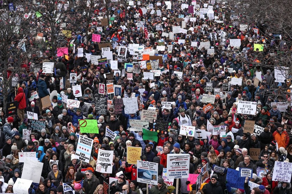 How Many People Participated in March for Our Lives - Millions Protest ...