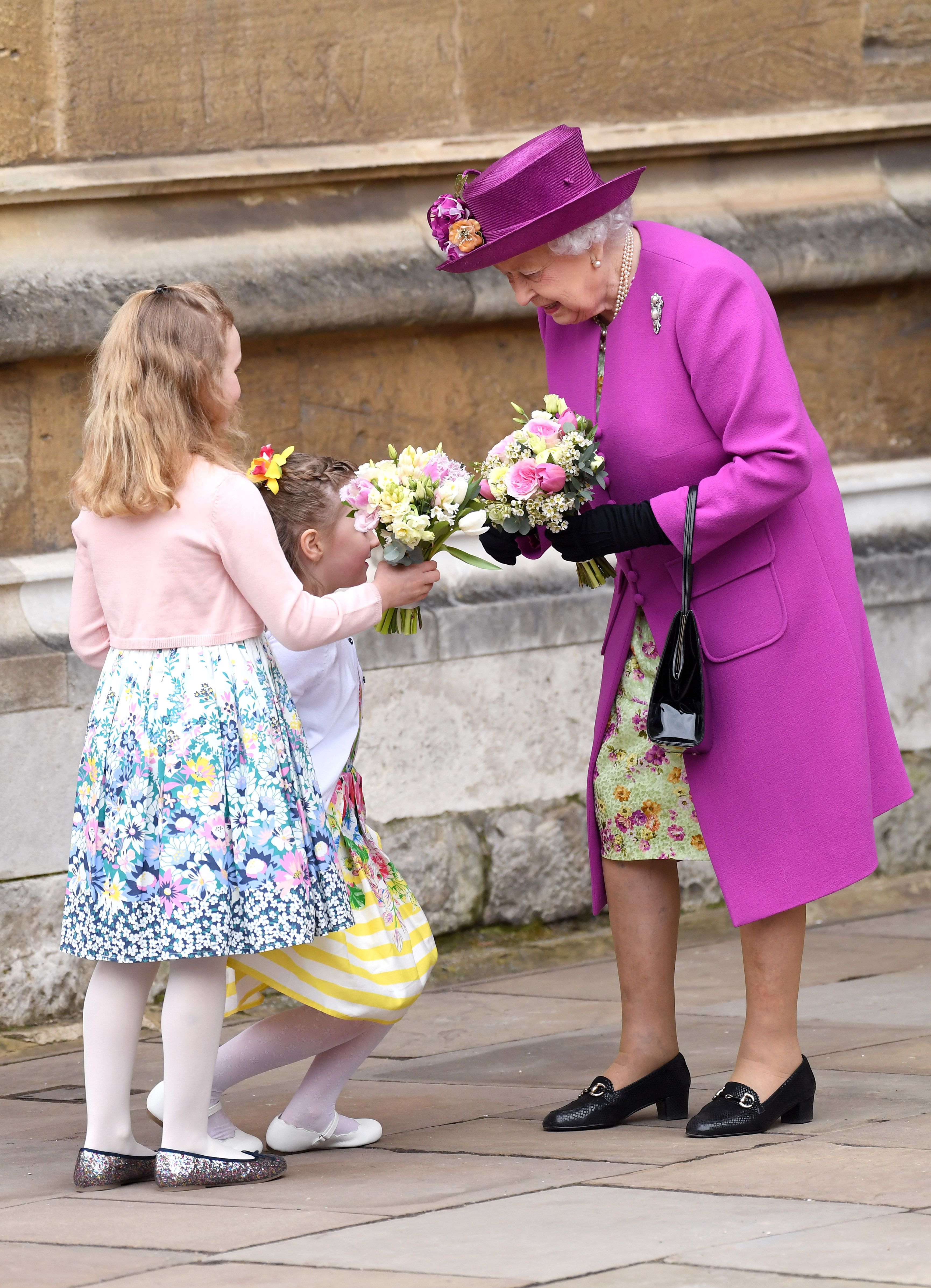 Prince William And Kate Middleton Were Late To Easter Services With Queen Elizabeth Photos Of The Royal Family On Easter 18