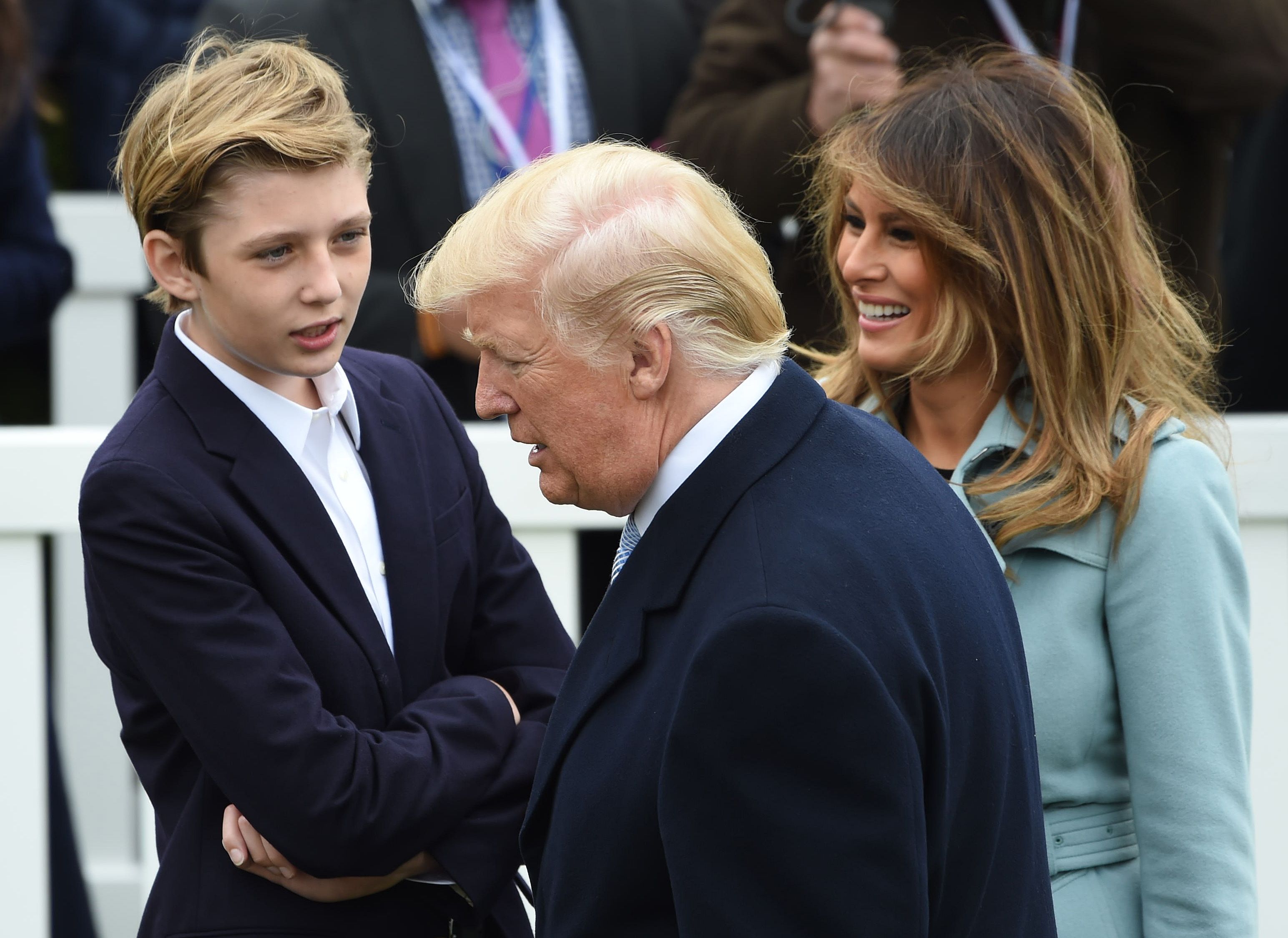 Donald Jr And Vanessa Trump Reunite At 18 White House Egg Roll Trump Family Hosts Annual Easter Celebration At White House