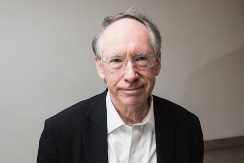 venice, italy   april 04  english novelist and screenwriter ian mcewan attends a photocall during incroci di civiltà international literature festival at goldoni theatre on april 4, 2018 in venice, italy  photo by simone padovaniawakeninggetty images
