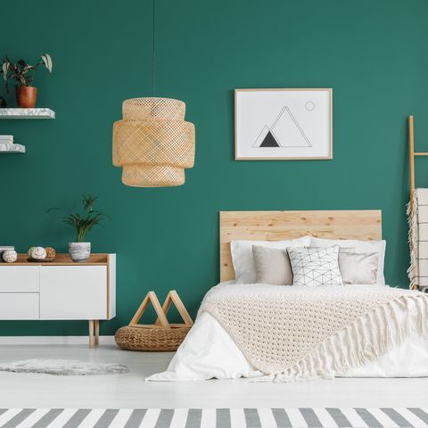 Green Has Been Revealed As The Best Bedroom Colour For A