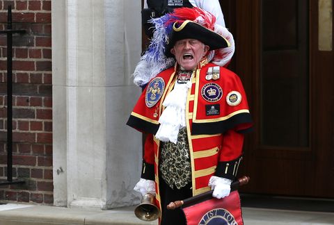 royal baby, town crier
