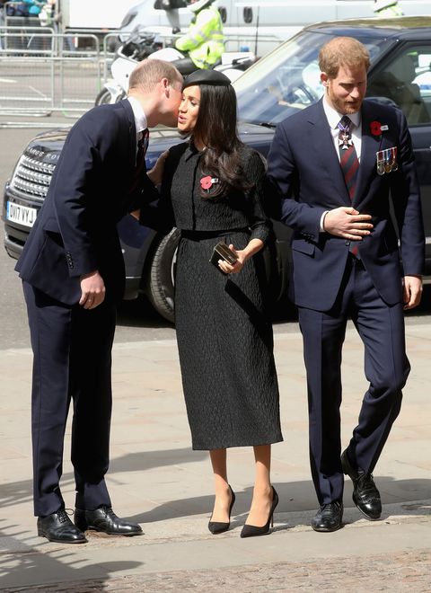 Meghan Markle and Prince Harry Attend ANZAC Service - Meghan Markle ...