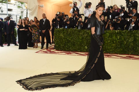 All the Dresses With Trains at the Met Gala 2018 - Most Dramatic Met ...