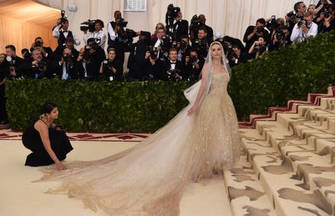 All the Dresses With Trains at the Met Gala 2018 - Most Dramatic Met ...