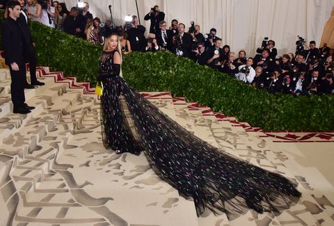 All the Dresses With Trains at the Met Gala 2018 - Most Dramatic Met ...