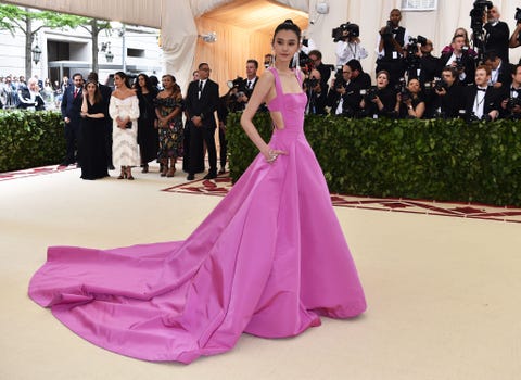 All the Dresses With Trains at the Met Gala 2018 - Most Dramatic Met ...