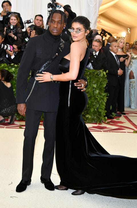 Kylie Jenner And Travis Scott At Met Gala 2018 Kylie Jenner First