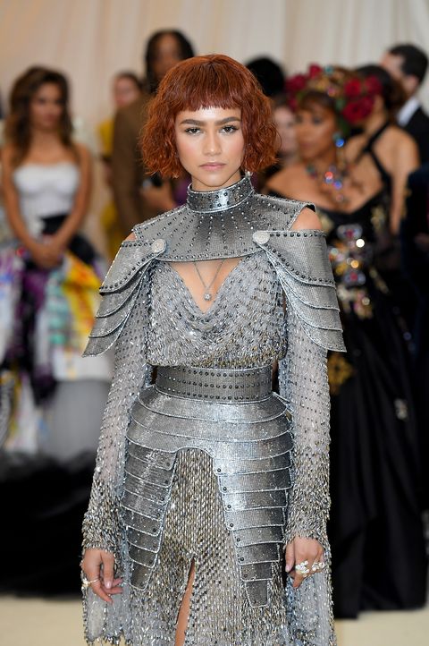 Zendaya Legit Wore a Suit of Armor on the Met Gala Red Carpet