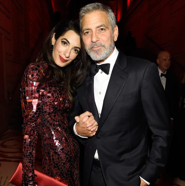 Heavenly Bodies: Fashion & The Catholic Imagination Costume Institute Gala - Inside new york, ny may 07 amal clooney l and george clooney attend the heavenly bodies fashion the catholic imagination costume institute gala at the metropolitan museum of art on may 7, 2018 in new york city photo by kevin mazurmg18getty images for the met museumvogue