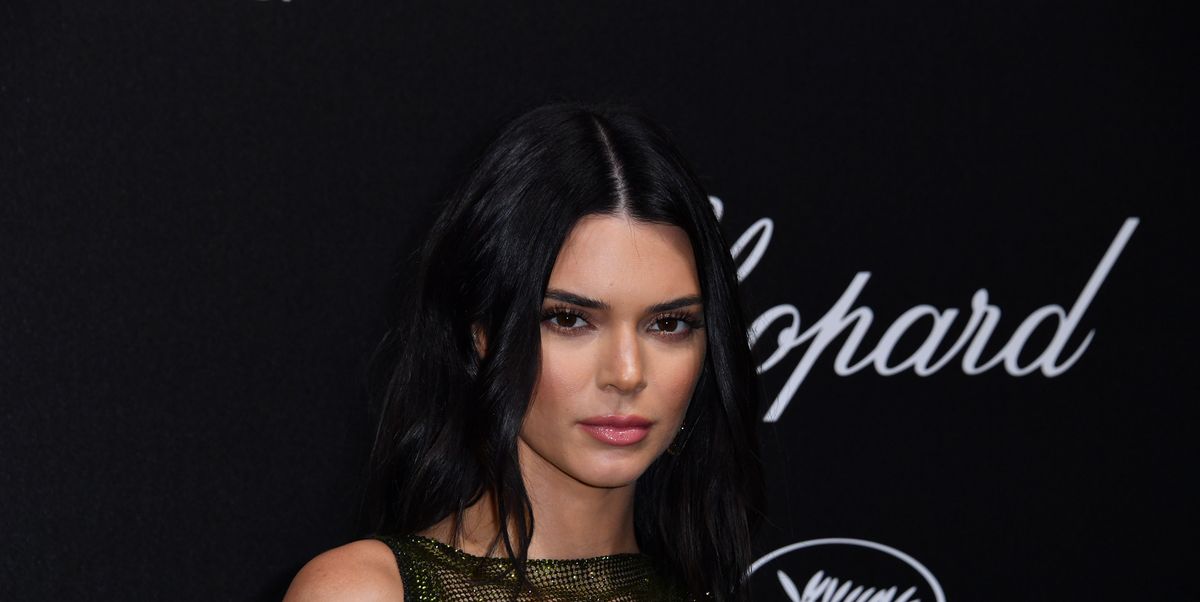 Kendall Jenner in Gold Sheer Dress at Chopard Cannes Party - Kendall ...