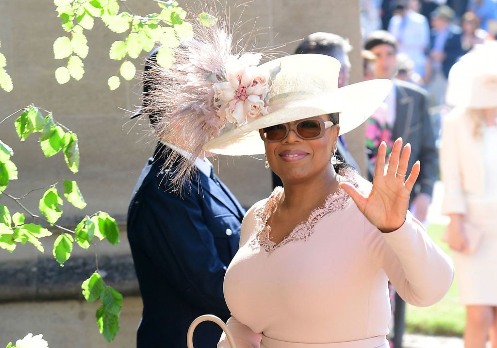 Image of the royal wedding prince harry meghan markle oprah winfrey