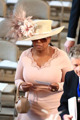 Oprah Winfrey Queen Of America Attends The Royal Wedding Of Prince Harry And Meghan Markle