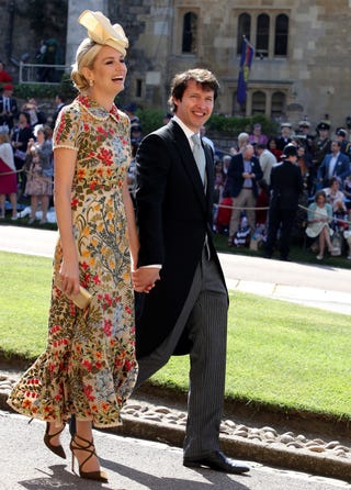 Sofia Wellesley and James Blunt