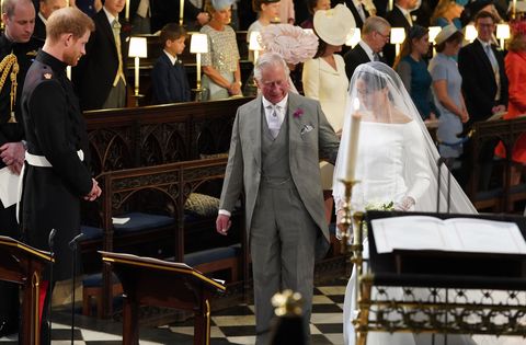 How Prince Charles reacted to being asked to walk Meghan Markle down the aisle at the royal wedding
