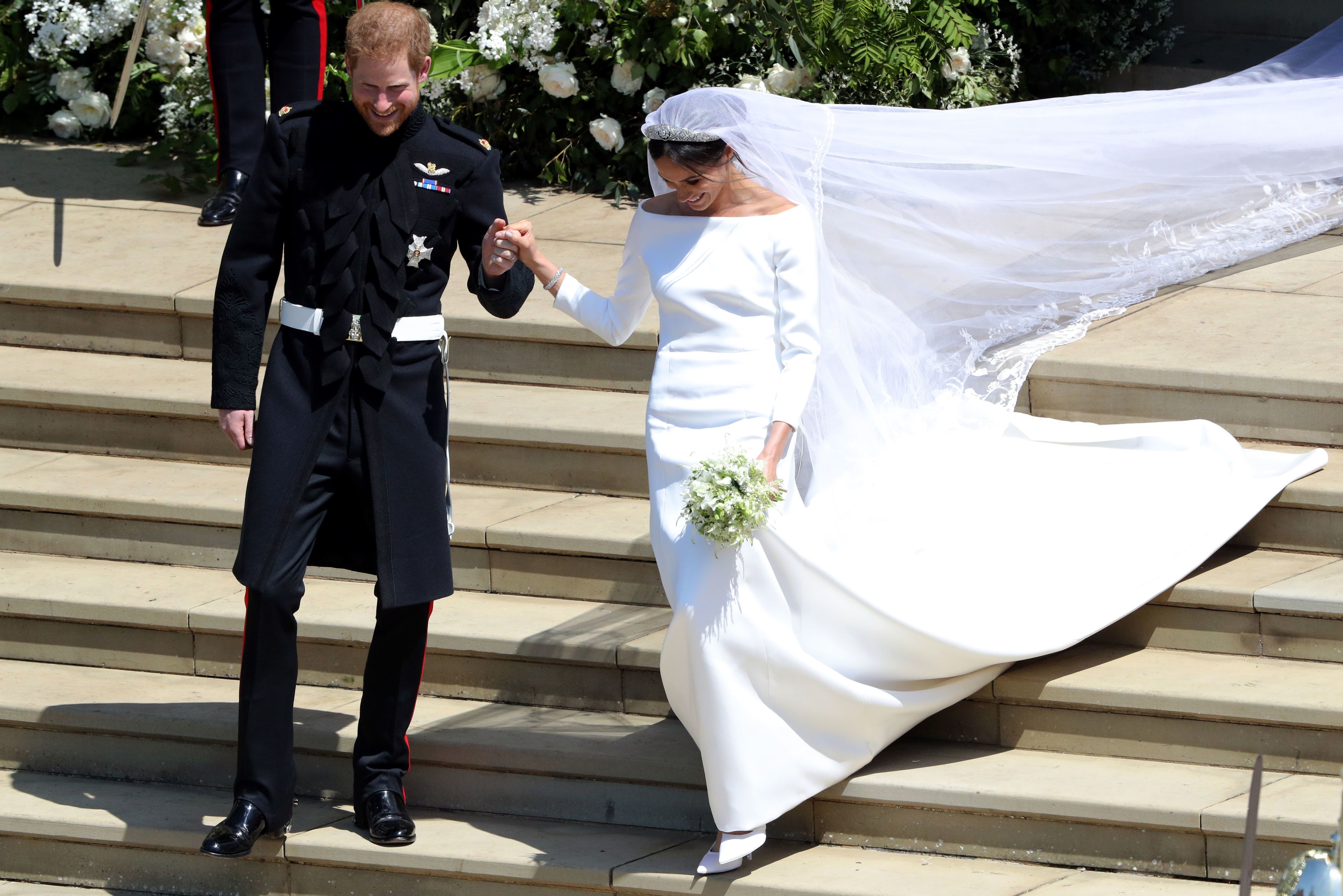 Image of the royal wedding shoes